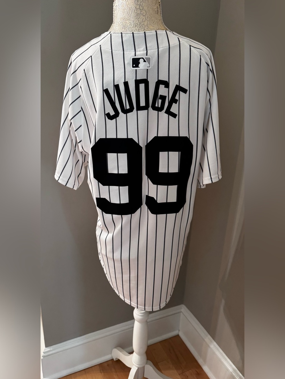 Aaron Judge New York Yankees MLB Pinstripe #99 Baseball Jersey  men’s small